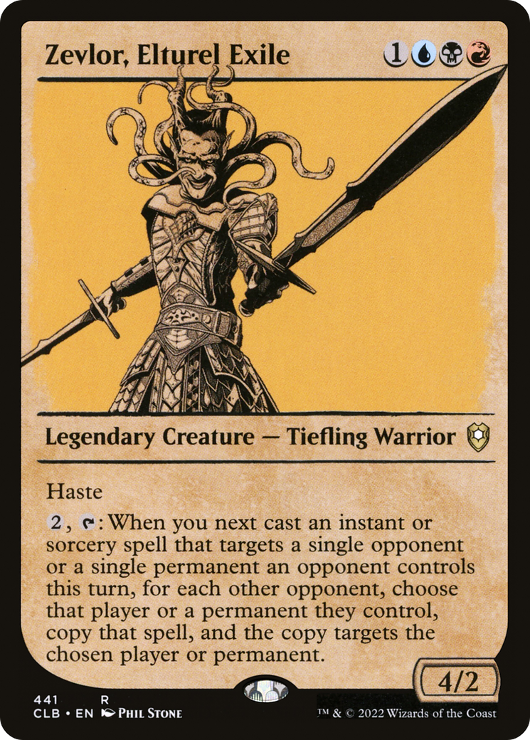Zevlor, Elturel Exile (CLB-441) - Commander Legends: Battle for Baldur's Gate: (Showcase) - Premium MTG Single from Wizards of the Coast - Just $0.08! Shop now at Game Crave Tournament Store