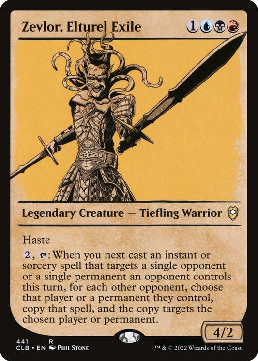 Zevlor, Elturel Exile (CLB-441) - Commander Legends: Battle for Baldur's Gate: (Showcase) - Premium MTG Single from Wizards of the Coast - Just $0.08! Shop now at Game Crave Tournament Store
