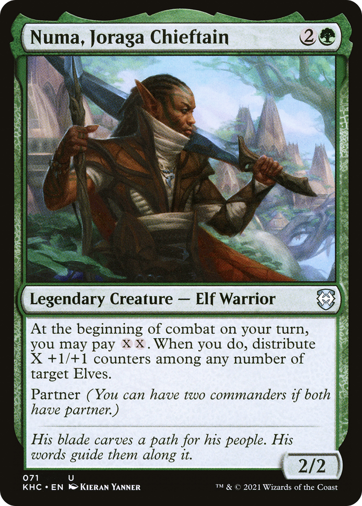 Numa, Joraga Chieftain (KHC-071) - Kaldheim Commander - Premium MTG Single from Wizards of the Coast - Just $0.08! Shop now at Game Crave Tournament Store