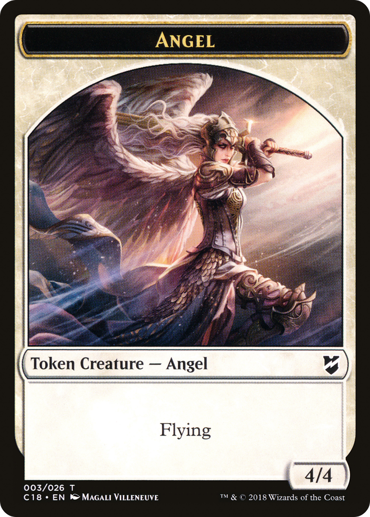 Angel (TC18-003) - Commander 2018 Tokens - Premium MTG Single from Wizards of the Coast - Just $0! Shop now at Game Crave Tournament Store