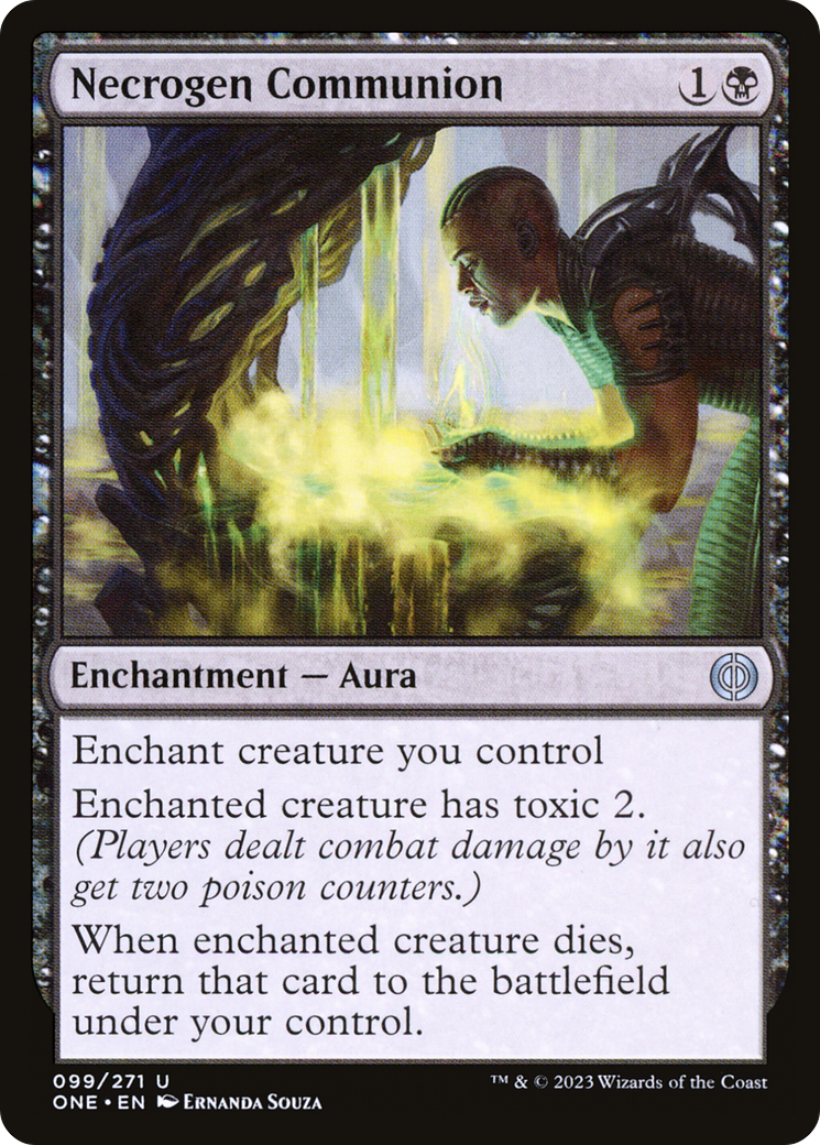 Necrogen Communion (ONE-099) - Phyrexia: All Will Be One - Premium MTG Single from Wizards of the Coast - Just $0.08! Shop now at Game Crave Tournament Store