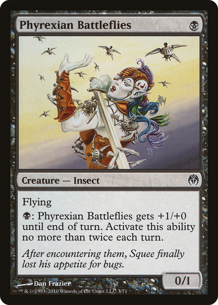 Phyrexian Battleflies (DDE-003) - Duel Decks: Phyrexia vs. the Coalition - Premium MTG Single from Wizards of the Coast - Just $0.25! Shop now at Game Crave Tournament Store