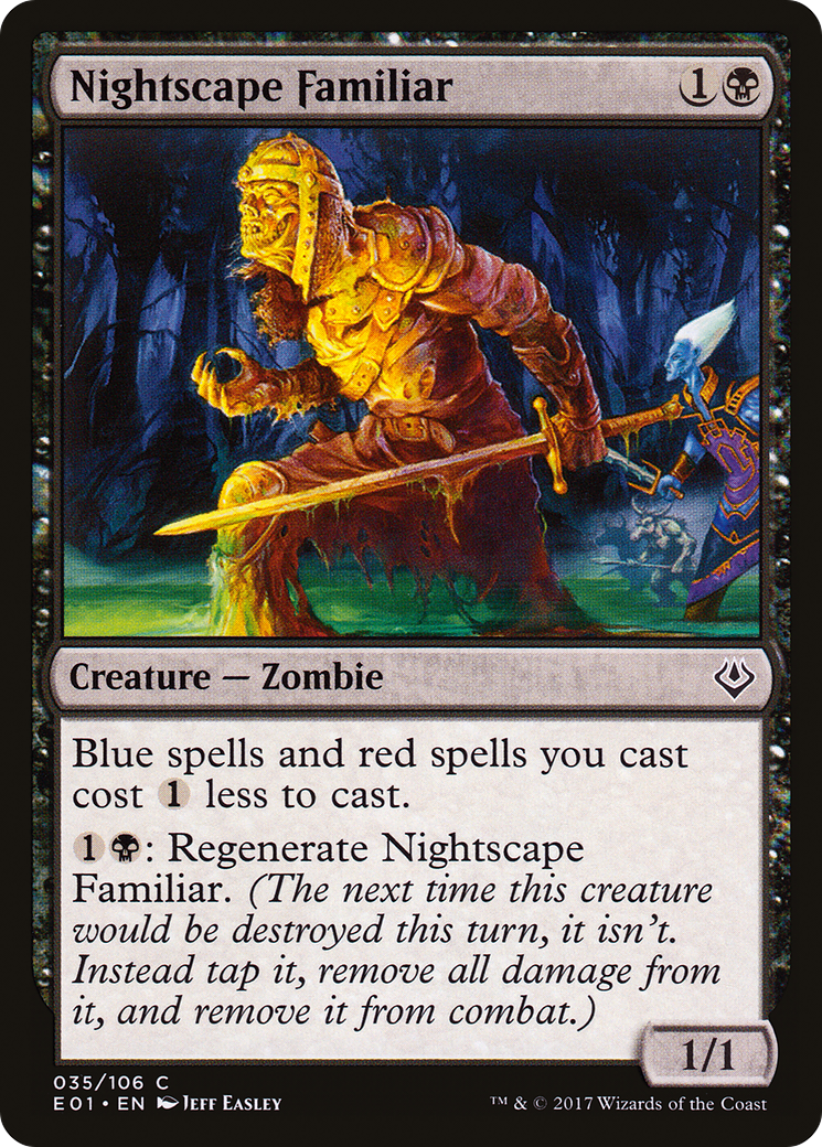 Nightscape Familiar (E01-035) - Archenemy: Nicol Bolas - Premium MTG Single from Wizards of the Coast - Just $0.24! Shop now at Game Crave Tournament Store
