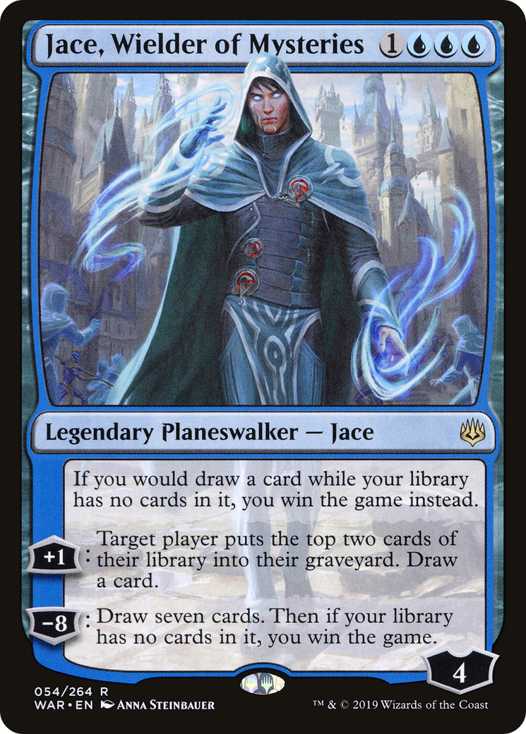 Jace, Wielder of Mysteries (WAR-054) - War of the Spark Foil - Premium MTG Single from Wizards of the Coast - Just $6.34! Shop now at Game Crave Tournament Store