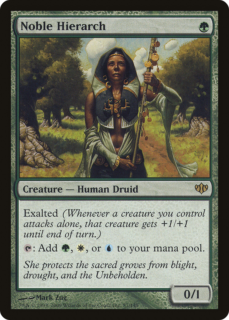 Noble Hierarch (CON-087) - Conflux - Premium MTG Single from Wizards of the Coast - Just $2.49! Shop now at Game Crave Tournament Store