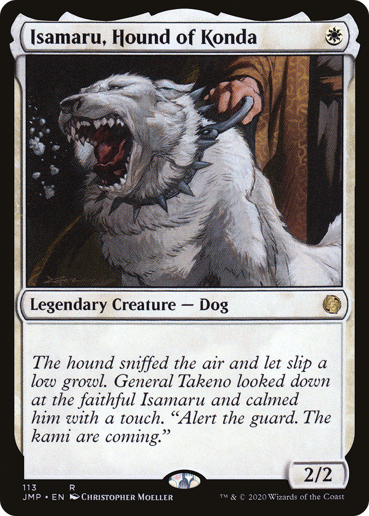 Isamaru, Hound of Konda (JMP-113) - Jumpstart - Premium MTG Single from Wizards of the Coast - Just $0.14! Shop now at Game Crave Tournament Store