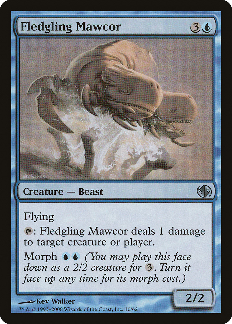 Fledgling Mawcor (DD2-010) - Duel Decks: Jace vs. Chandra - Premium MTG Single from Wizards of the Coast - Just $0.08! Shop now at Game Crave Tournament Store