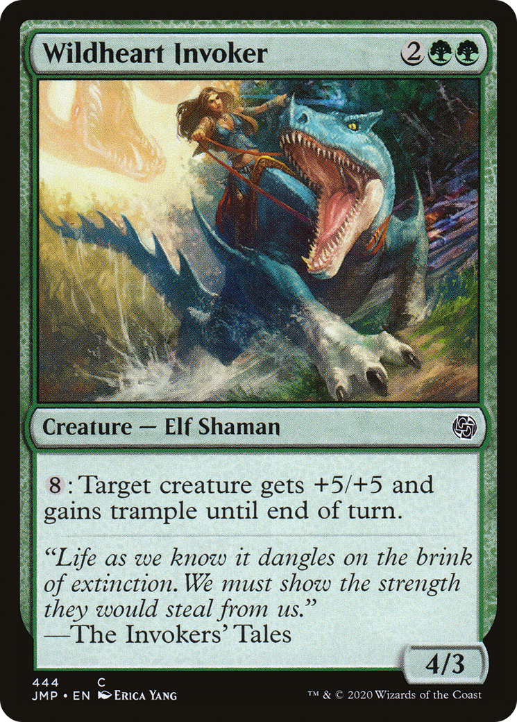 Wildheart Invoker (JMP-444) - Jumpstart - Premium MTG Single from Wizards of the Coast - Just $0.08! Shop now at Game Crave Tournament Store