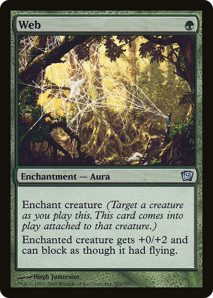 Web (9ED-281★) - Ninth Edition Foil - Premium MTG Single from Wizards of the Coast - Just $0.34! Shop now at Game Crave Tournament Store
