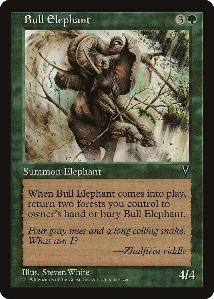 Bull Elephant (MGB-009) - Multiverse Gift Box - Premium MTG Single from Wizards of the Coast - Just $0! Shop now at Game Crave Tournament Store