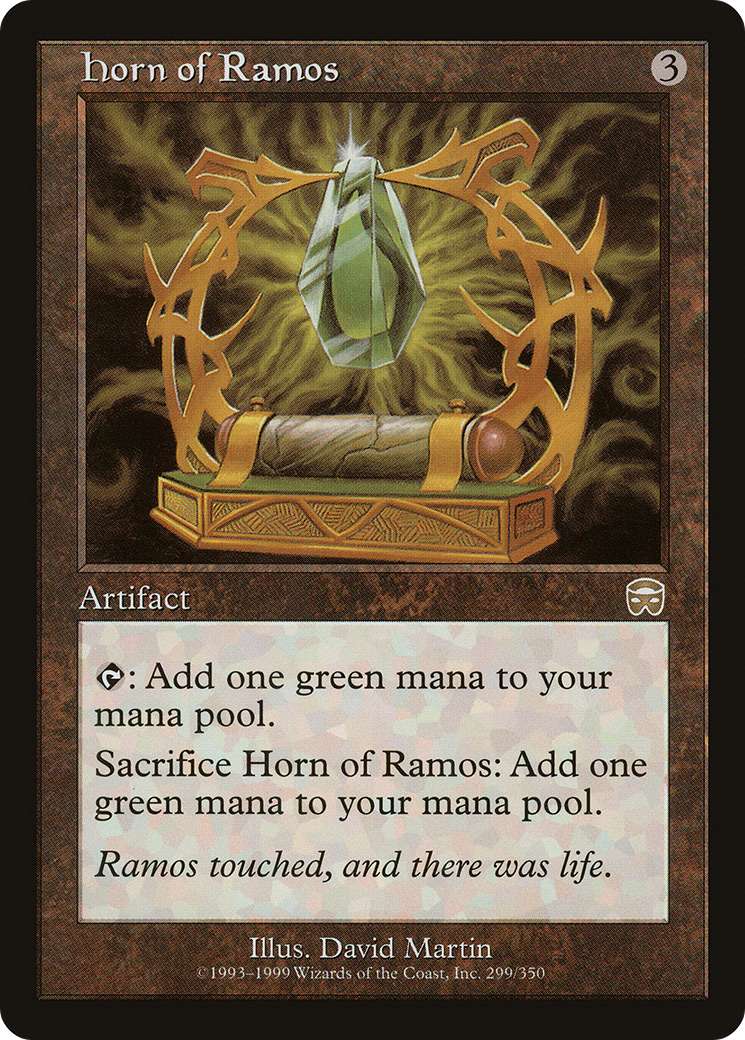 Horn of Ramos (MMQ-299) - Mercadian Masques - Premium MTG Single from Wizards of the Coast - Just $0.14! Shop now at Game Crave Tournament Store
