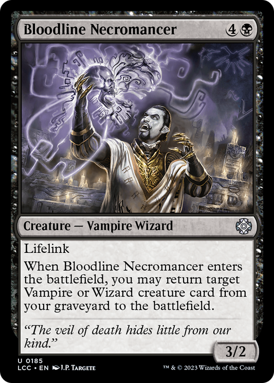 Bloodline Necromancer (LCC-185) - The Lost Caverns of Ixalan Commander - Premium MTG Single from Wizards of the Coast - Just $0.08! Shop now at Game Crave Tournament Store