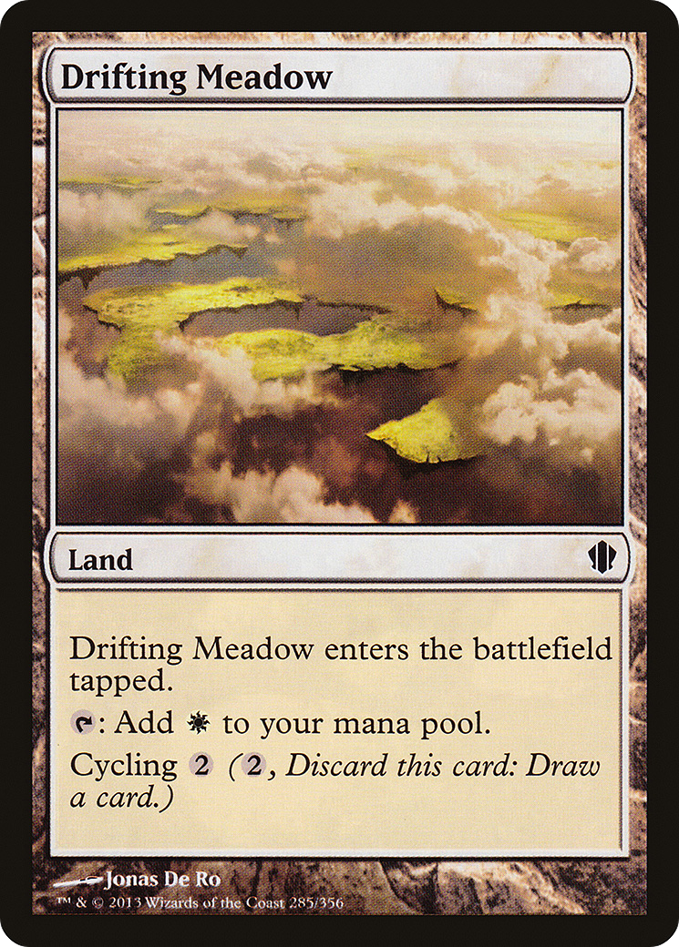 Drifting Meadow (C13-285) - Commander 2013 - Premium MTG Single from Wizards of the Coast - Just $0.25! Shop now at Game Crave Tournament Store