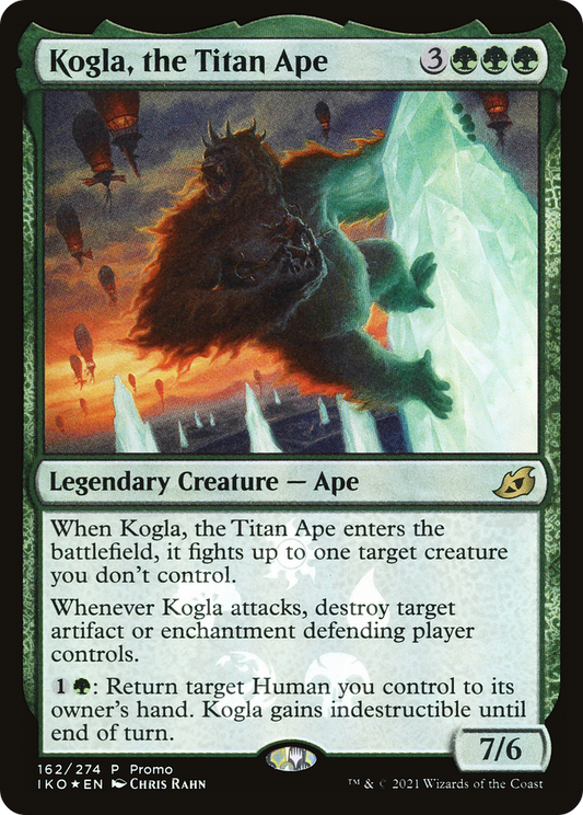 Kogla, the Titan Ape (PRES-162) - Resale Promos Foil - Premium MTG Single from Wizards of the Coast - Just $0.47! Shop now at Game Crave Tournament Store