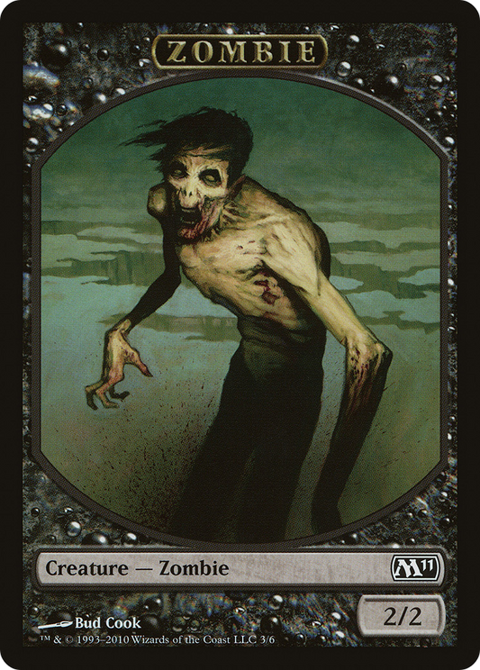 Zombie (TM11-003) - Magic 2011 Tokens - Premium MTG Single from Wizards of the Coast - Just $0.08! Shop now at Game Crave Tournament Store