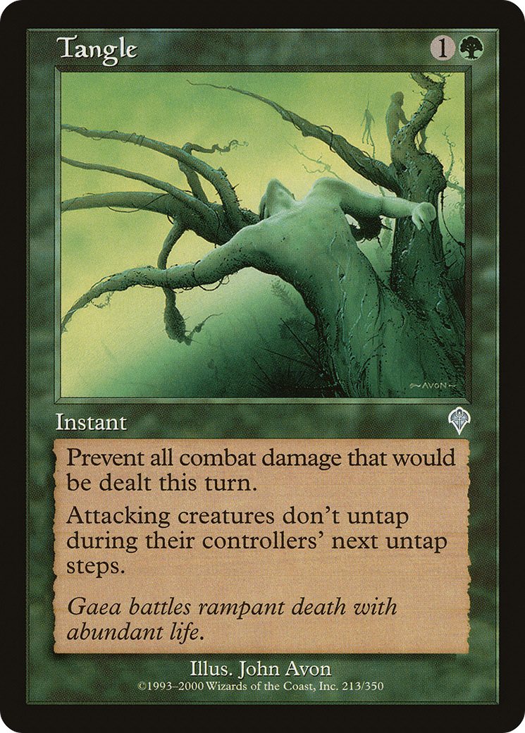 Tangle (INV-213) - Invasion - Premium MTG Single from Wizards of the Coast - Just $5.21! Shop now at Game Crave Tournament Store