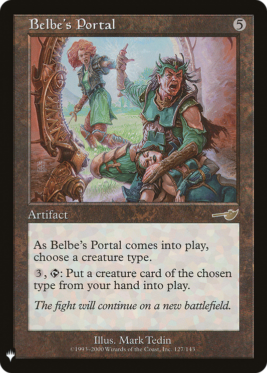 Belbe's Portal (MB1-1548) - Mystery Booster - Premium MTG Single from Wizards of the Coast - Just $0.24! Shop now at Game Crave Tournament Store