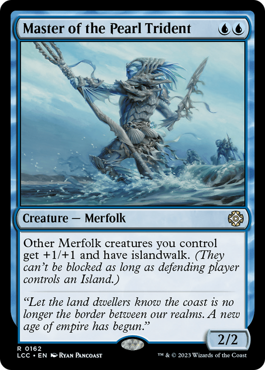 Master of the Pearl Trident (LCC-162) - The Lost Caverns of Ixalan Commander - Premium MTG Single from Wizards of the Coast - Just $0.08! Shop now at Game Crave Tournament Store