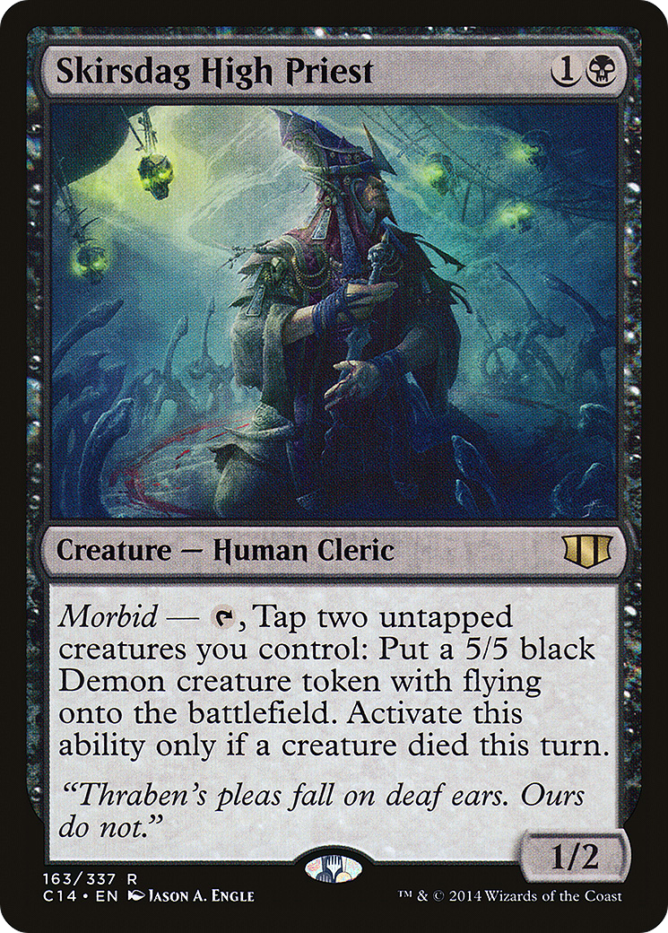 Skirsdag High Priest (C14-163) - Commander 2014 - Premium MTG Single from Wizards of the Coast - Just $0.08! Shop now at Game Crave Tournament Store