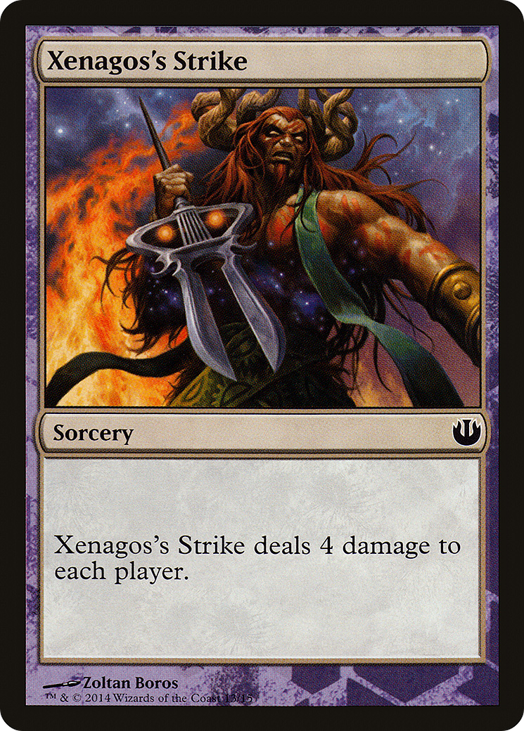 Xenagos's Strike (TDAG-013) - Defeat a God - Premium MTG Single from Wizards of the Coast - Just $0.09! Shop now at Game Crave Tournament Store