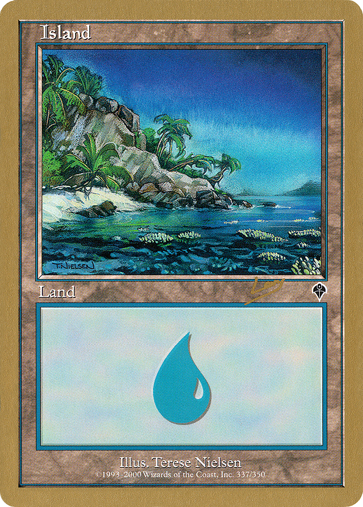 Island (WC02-RL337A) - World Championship Decks 2002 - Premium MTG Single from Wizards of the Coast - Just $0.45! Shop now at Game Crave Tournament Store