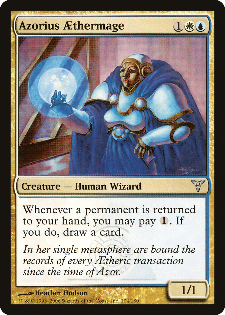 Azorius Aethermage (DIS-104) - Dissension - Premium MTG Single from Wizards of the Coast - Just $0.08! Shop now at Game Crave Tournament Store