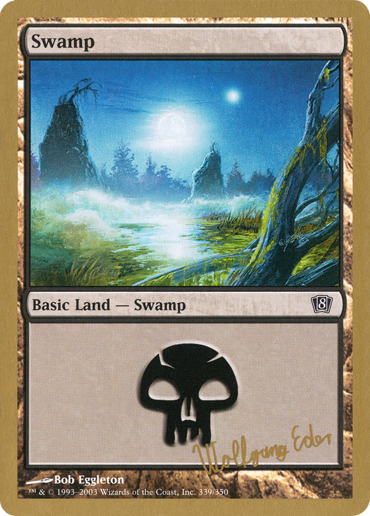 Swamp (WC03-WE339) - World Championship Decks 2003 - Premium MTG Single from Wizards of the Coast - Just $0.65! Shop now at Game Crave Tournament Store