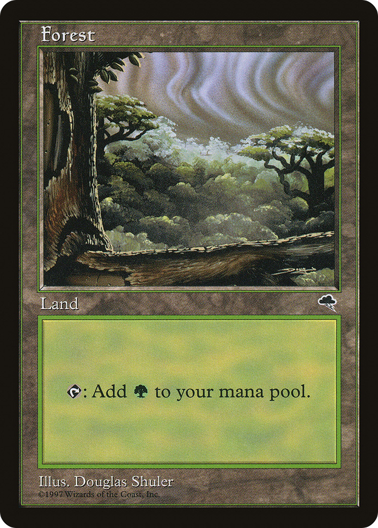 Forest (TMP-349) - Tempest - Premium MTG Single from Wizards of the Coast - Just $0.23! Shop now at Game Crave Tournament Store