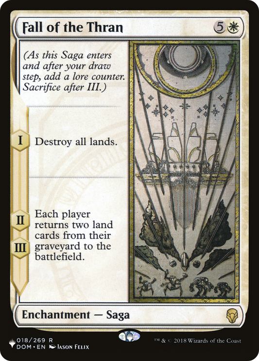 Fall of the Thran (PLIST-896) - The List - Premium MTG Single from Wizards of the Coast - Just $0.08! Shop now at Game Crave Tournament Store