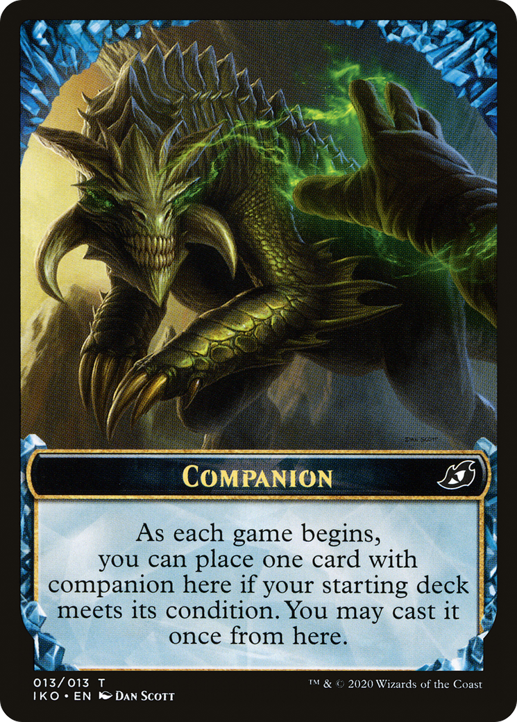 Companion (TIKO-013) - Ikoria: Lair of Behemoths Tokens - Premium MTG Single from Wizards of the Coast - Just $0! Shop now at Game Crave Tournament Store