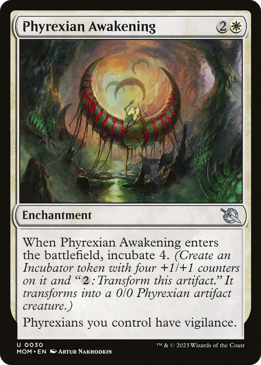 Phyrexian Awakening (MOM-030) - March of the Machine - Premium MTG Single from Wizards of the Coast - Just $0.25! Shop now at Game Crave Tournament Store
