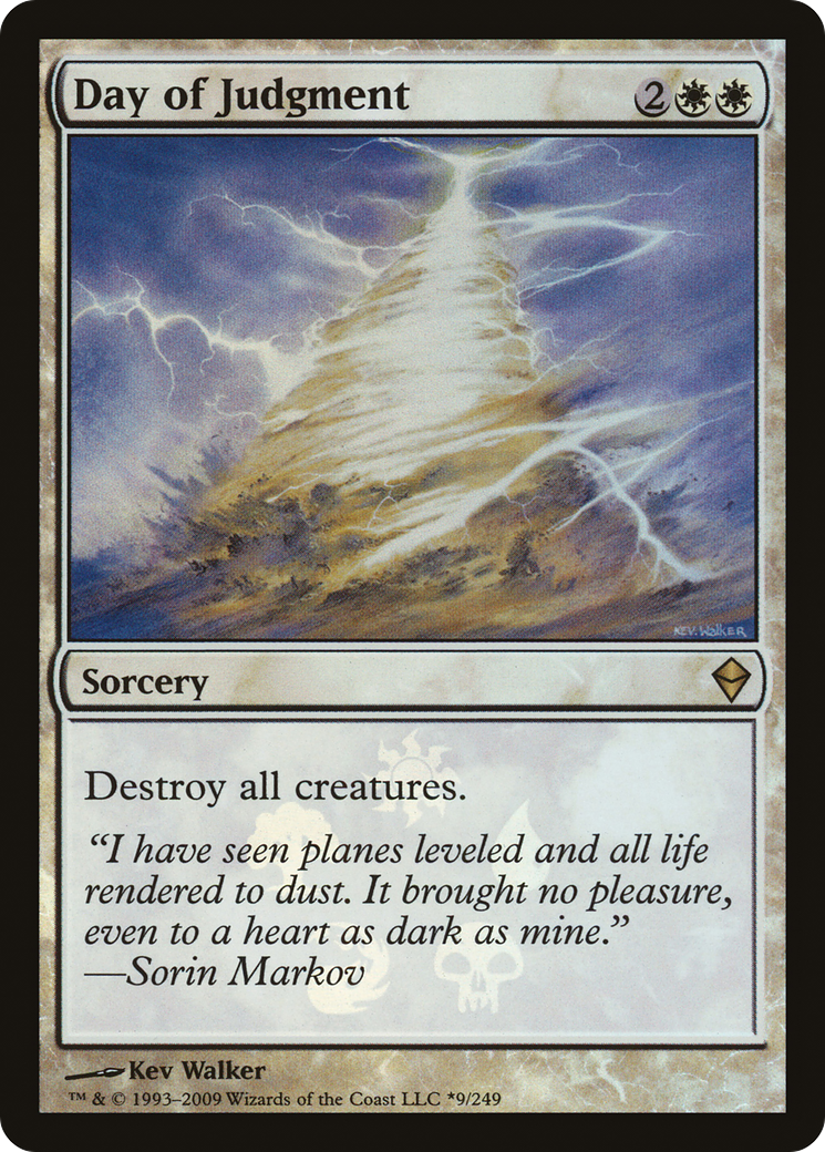 Day of Judgment (PZEN-09★) - Zendikar Promos Foil - Premium MTG Single from Wizards of the Coast - Just $0.89! Shop now at Game Crave Tournament Store