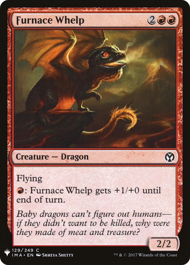 Furnace Whelp (MB1-941) - Mystery Booster - Premium MTG Single from Wizards of the Coast - Just $0.08! Shop now at Game Crave Tournament Store