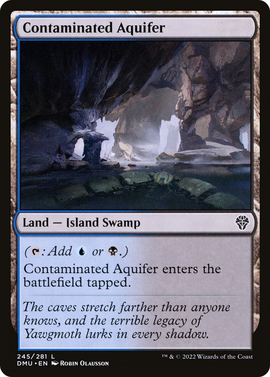 Contaminated Aquifer (DMU-245) - Dominaria United - Premium MTG Single from Wizards of the Coast - Just $0.10! Shop now at Game Crave Tournament Store