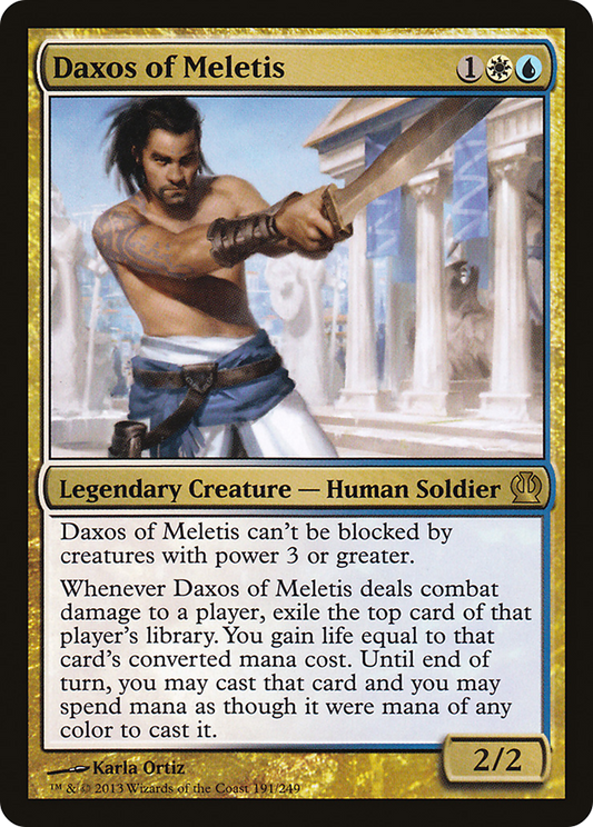 Daxos of Meletis (THS-191) - Theros - Premium MTG Single from Wizards of the Coast - Just $0.08! Shop now at Game Crave Tournament Store