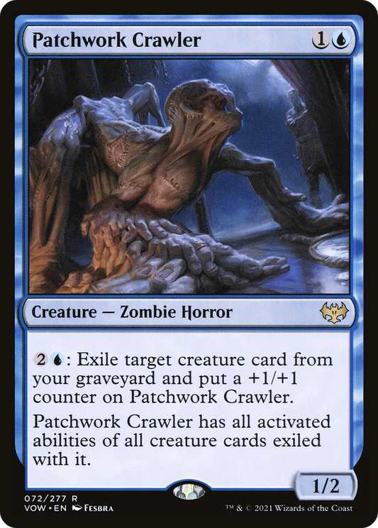 Patchwork Crawler (VOW-072) - Innistrad: Crimson Vow Foil - Premium MTG Single from Wizards of the Coast - Just $0.25! Shop now at Game Crave Tournament Store