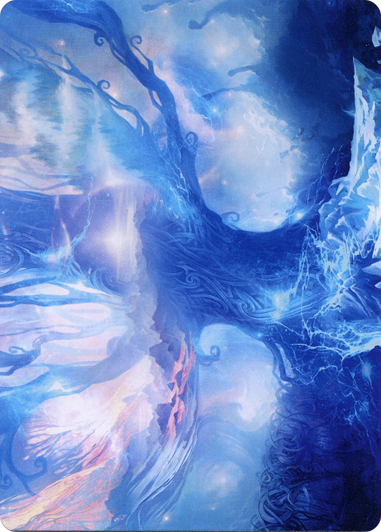 The World Tree // The World Tree (AKHM-076) - Kaldheim Art Series (Borderless) - Premium MTG Single from Wizards of the Coast - Just $0! Shop now at Game Crave Tournament Store