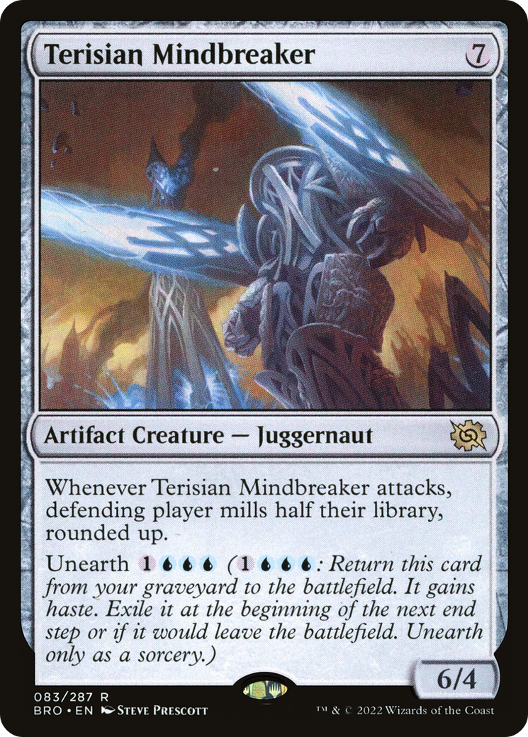 Terisian Mindbreaker (BRO-083) - The Brothers' War - Premium MTG Single from Wizards of the Coast - Just $0.13! Shop now at Game Crave Tournament Store