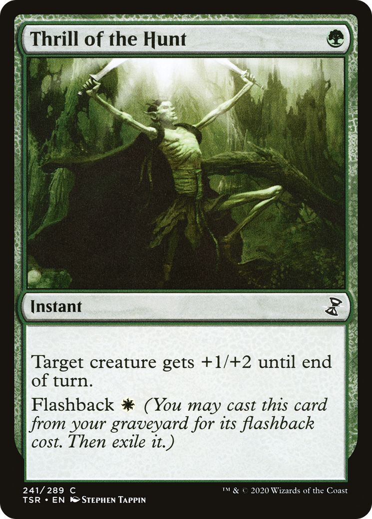 Thrill of the Hunt (TSR-241) - Time Spiral Remastered - Premium MTG Single from Wizards of the Coast - Just $0.08! Shop now at Game Crave Tournament Store