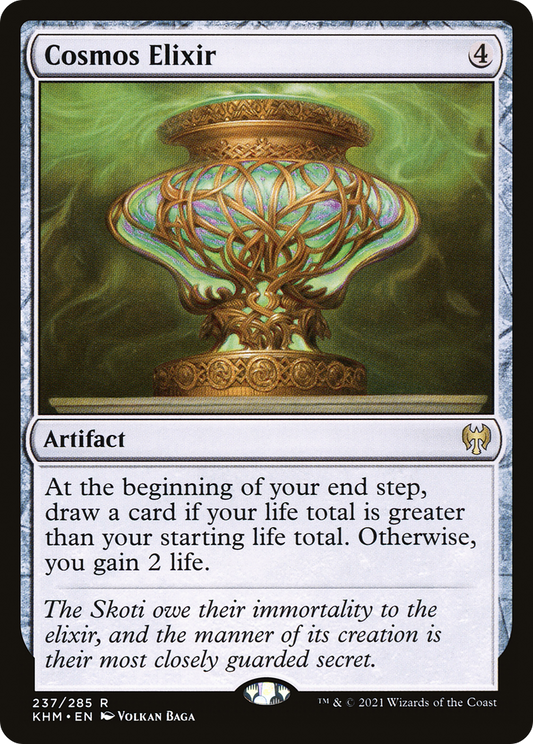 Cosmos Elixir (KHM-237) - Kaldheim - Premium MTG Single from Wizards of the Coast - Just $0.44! Shop now at Game Crave Tournament Store