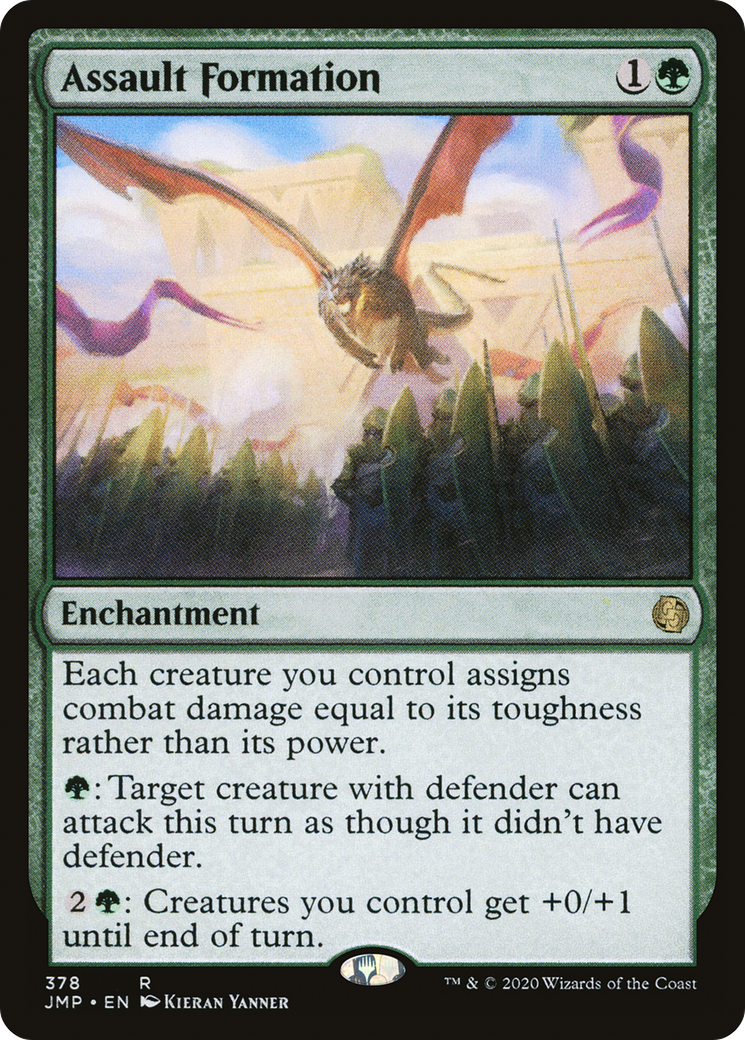 Assault Formation (JMP-378) - Jumpstart - Premium MTG Single from Wizards of the Coast - Just $0.16! Shop now at Game Crave Tournament Store