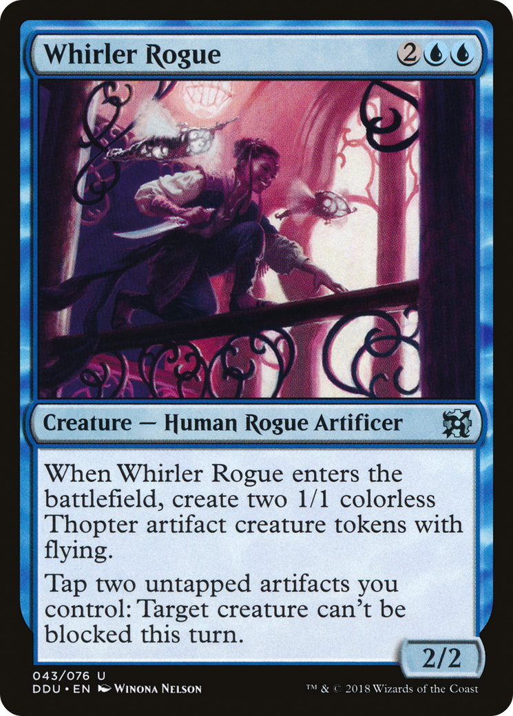 Whirler Rogue (DDU-043) - Duel Decks: Elves vs. Inventors - Premium MTG Single from Wizards of the Coast - Just $0.08! Shop now at Game Crave Tournament Store