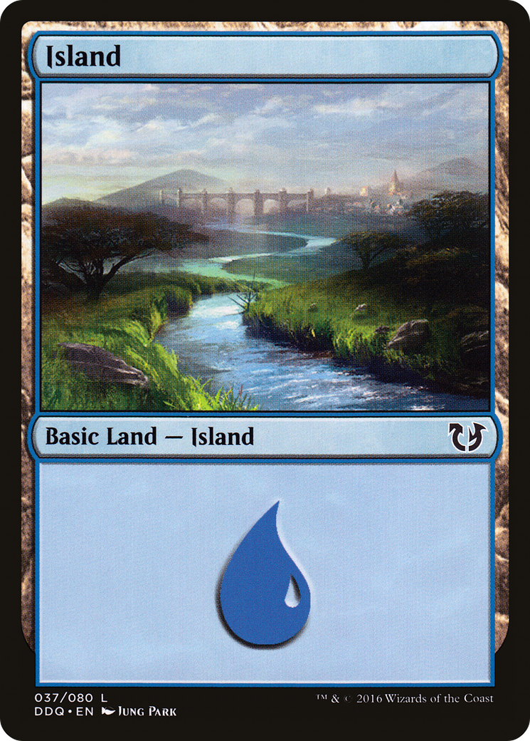 Island (DDQ-037) - Duel Decks: Blessed vs. Cursed - Premium MTG Single from Wizards of the Coast - Just $0.08! Shop now at Game Crave Tournament Store