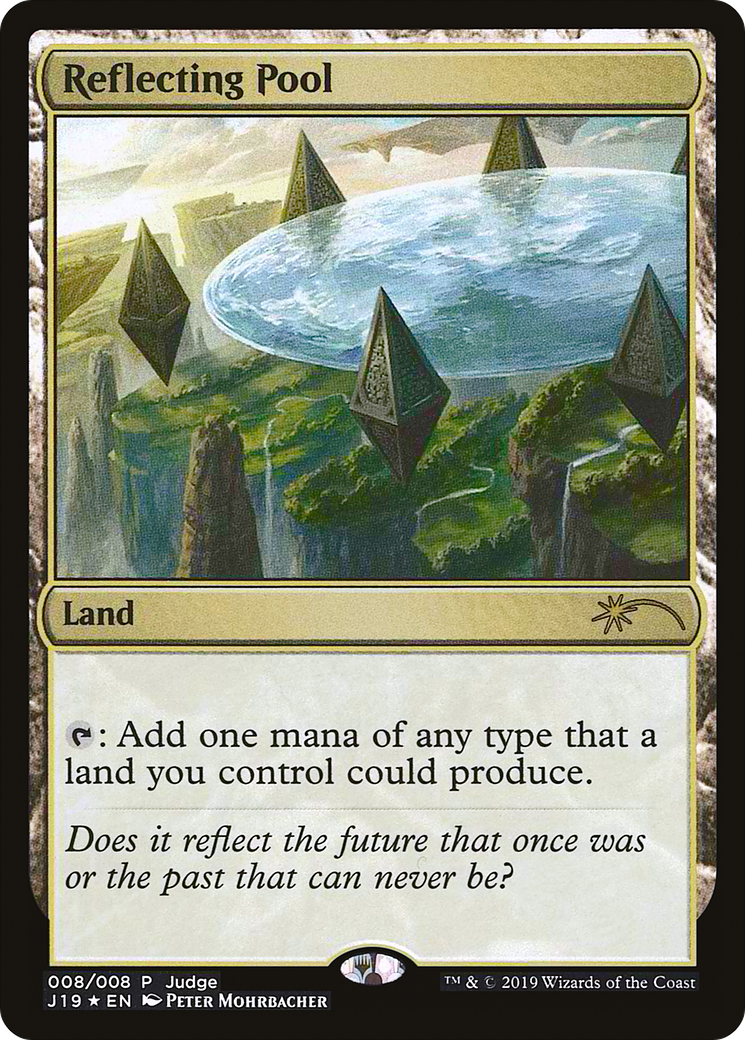 Reflecting Pool (J19-008) - Judge Gift Cards 2019 Foil - Premium MTG Single from Wizards of the Coast - Just $3.84! Shop now at Game Crave Tournament Store