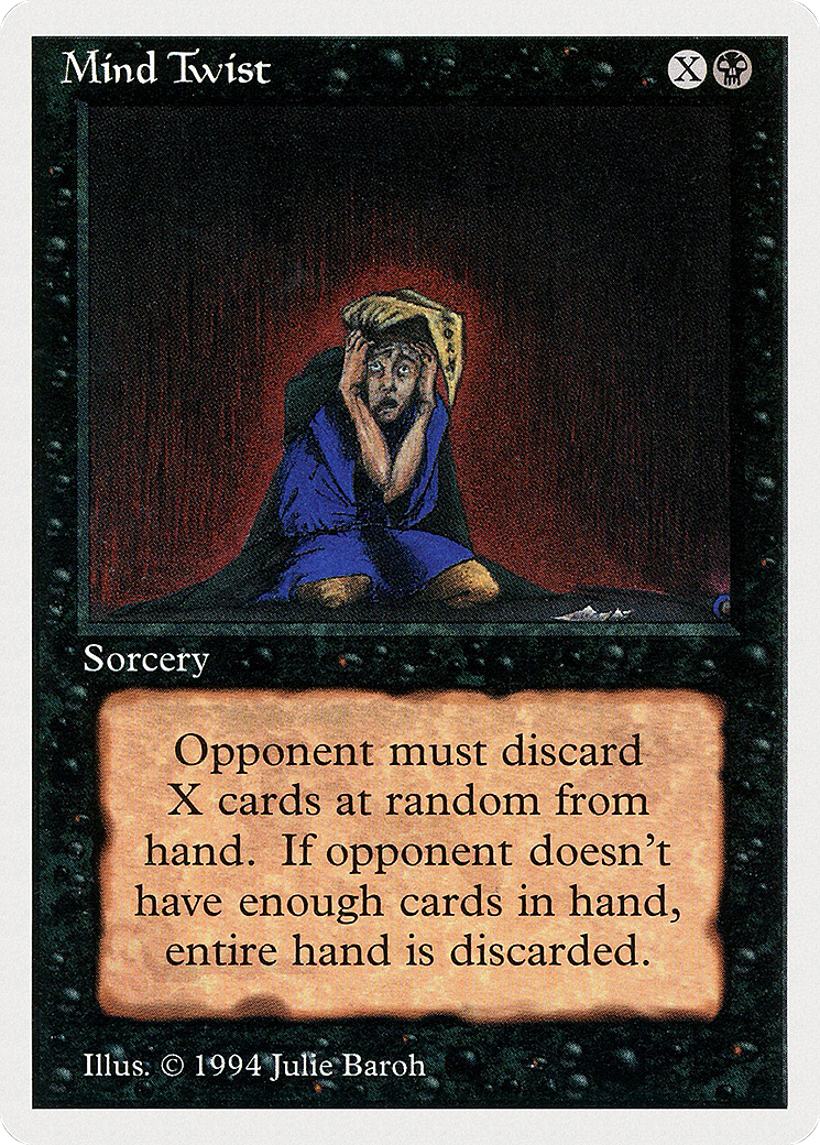 Mind Twist (SUM-117) - Summer Magic / Edgar - Premium MTG Single from Wizards of the Coast - Just $0.84! Shop now at Game Crave Tournament Store