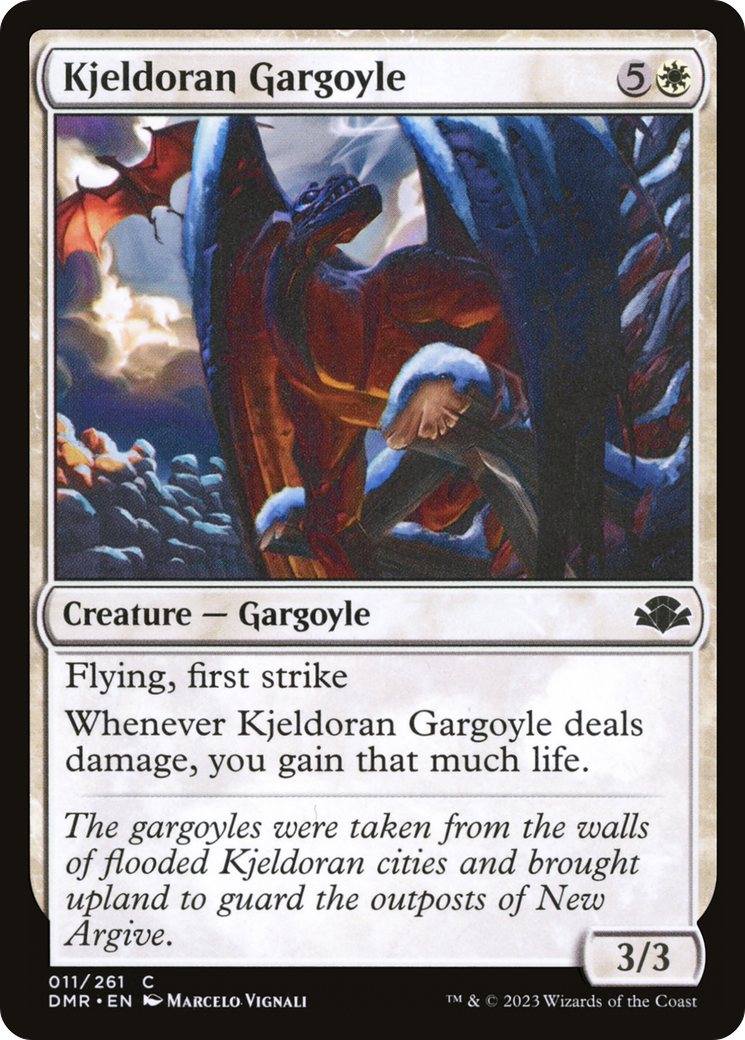 Kjeldoran Gargoyle (DMR-011) - Dominaria Remastered Foil - Premium MTG Single from Wizards of the Coast - Just $0.08! Shop now at Game Crave Tournament Store