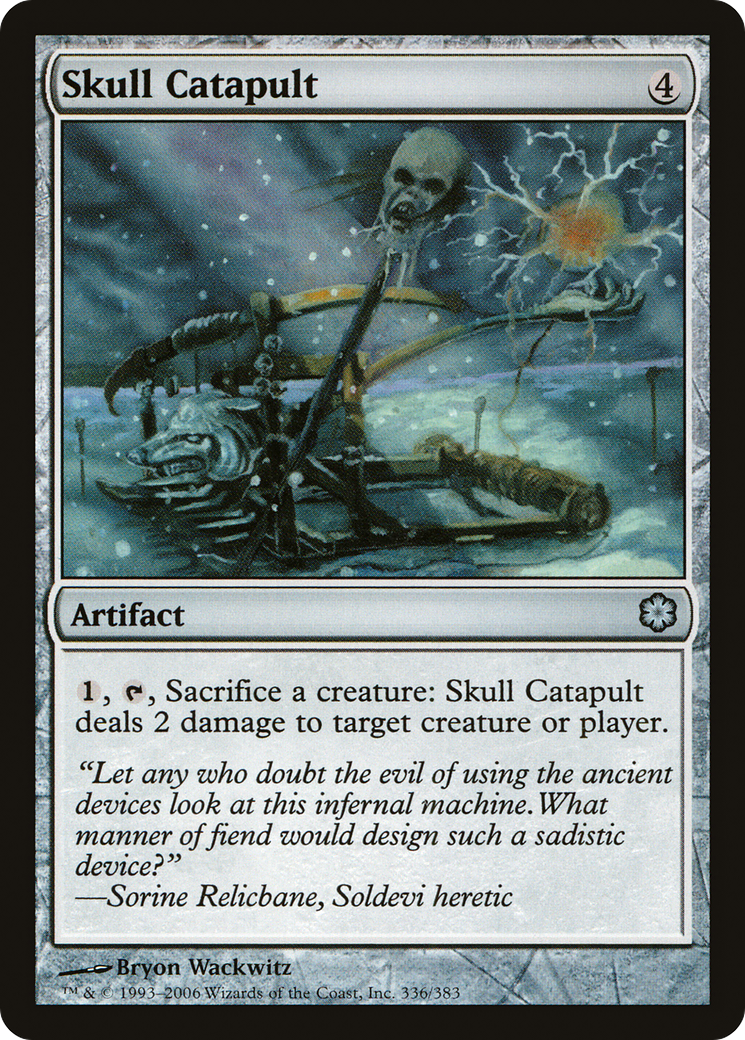 Skull Catapult (CST-336) - Coldsnap Theme Decks - Premium MTG Single from Wizards of the Coast - Just $0.25! Shop now at Game Crave Tournament Store