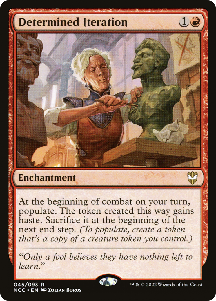 Determined Iteration (NCC-045) - New Capenna Commander - Premium MTG Single from Wizards of the Coast - Just $11.48! Shop now at Game Crave Tournament Store