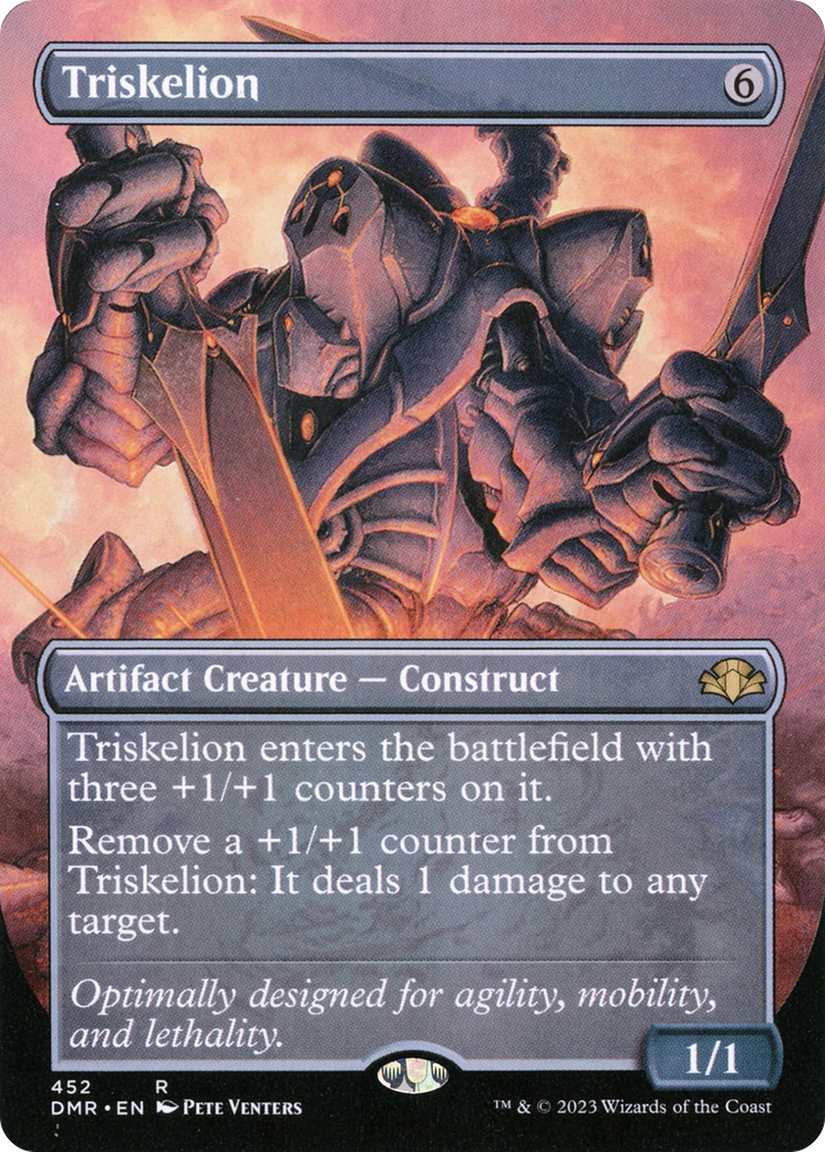 Triskelion (DMR-452) - Dominaria Remastered (Borderless) - Premium MTG Single from Wizards of the Coast - Just $0.08! Shop now at Game Crave Tournament Store
