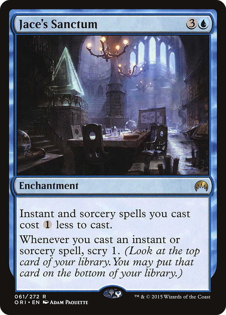 Jace's Sanctum (ORI-061) - Magic Origins Foil - Premium MTG Single from Wizards of the Coast - Just $0.92! Shop now at Game Crave Tournament Store